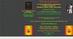 Desktop Screenshot of bookofjesus.com